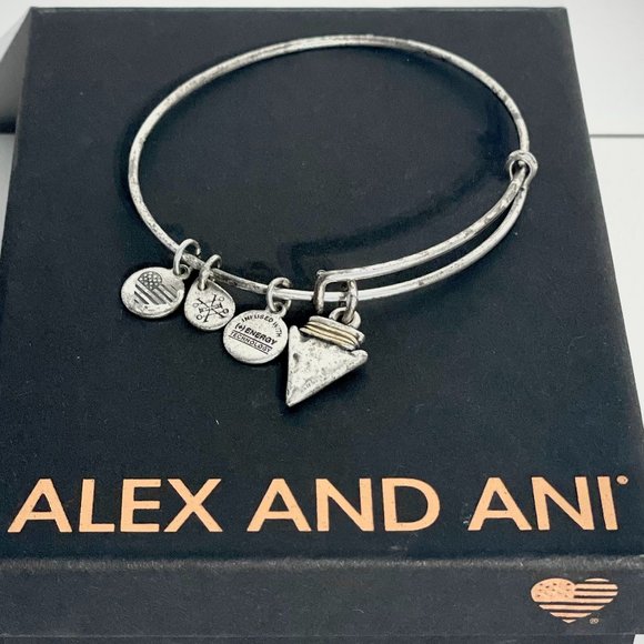 Alex and Ani Charm Bangle - Picture 1 of 1